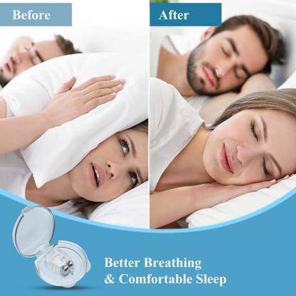 AARADHYAM Snore relief Clip Sleeping Breath Aids Device, Anti Snoring Solution Anti-snoring Device