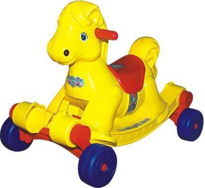 PANDA Rocking Gabru Horse (Yellow)