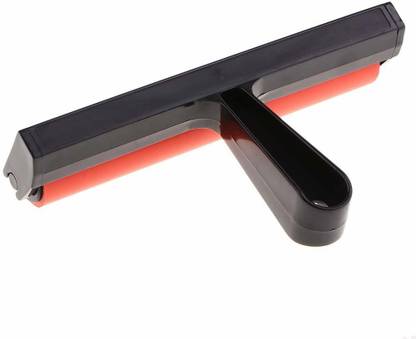 PLANFIX Rubber Roller Brayer Rollers, 8 inch Glue Roller Black Handle for Ink Paint Block Stamping, Printmaking Wallpaper Arts Crafts Paint Roller