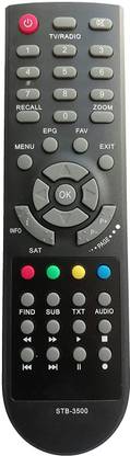 BhalTech STB-3500 Set Top Box MPEG4 Compatible for  PROTECH Remote Controller