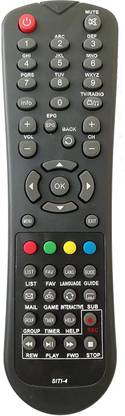LipiWorld SITI-4 Set Top Box Compatible for  Siti Digital Remote Controller