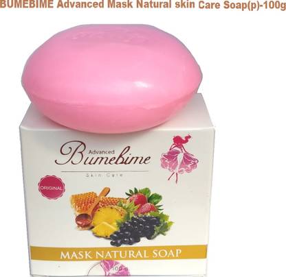 Bumebime Advanced original Mask Natural Skin Care Fruit Soap For Pimple Reduction And Whitening Skin(P)