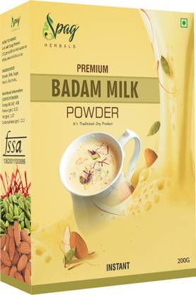Spag HERBALS by Instant Premium Organic Badam Milk Powder