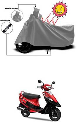 GOODLIFE Two Wheeler Cover for TVS