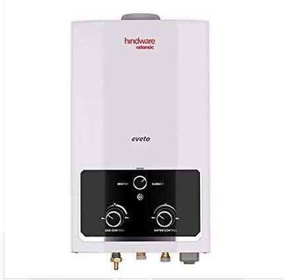 Hindware Atlantic 6 L Gas Water Geyser (HGWHEV06WD1VLP, White)