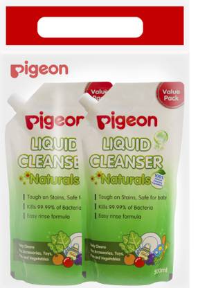 Pigeon LIQUID CLEANSER 500 ML REFILL, Combo Pack of 2