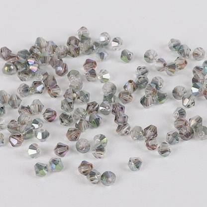 AN Sunshine Jewelry Making Crystal Austria Faceted Loose Spacer Bicone New Cut Glass Beads 200Pcs 4mm
