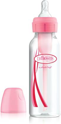 Dr. Brown's PP Options+ NarrowBottle, PINK, 1-Pack - 250 ml