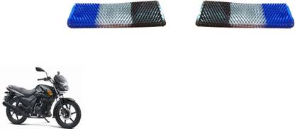 AutoVHPR TVFlamSI2SBlueBlackSilverD1PVCCover Handle Bar Grip For TVS Flame
