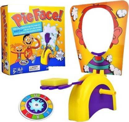 JagshantiGiftCollection Pie Face Fun Toy Game, Prank Fun Toy Game Party & Fun Games Board Game Board Game Accessories