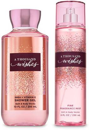 BATH & BODY WORKS A Thousand Wishes Mist & Shower gel Set