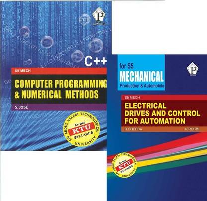 Combo Pack of CPNM and EDCA for S5 Mechanical as per KTU syllabus