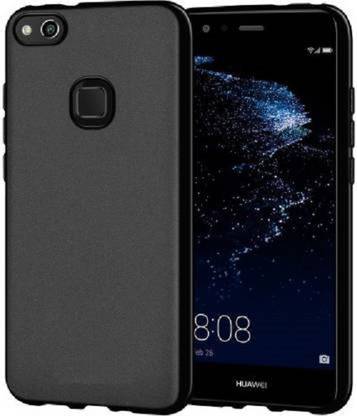 Prolike Back Cover for Huawei P10 Lite (Black, Shock Proof, Silicon)
