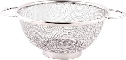 Mohini steels Stainless Steel Colander Basket Collapsible Colander