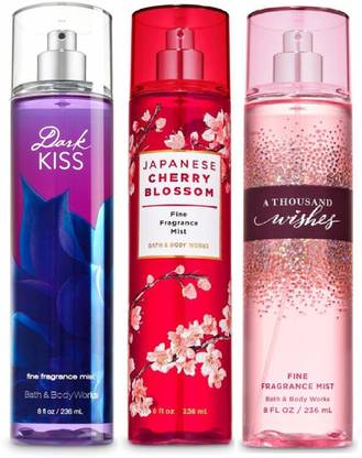 BATH & BODY WORKS Fragrance Mist Combo Set Body Mist  -  For Men & Women