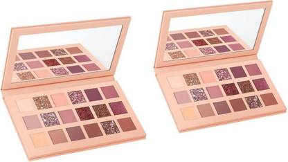 Maived Multicolor eyeshadow pallete pack of 2 item 18 ml
