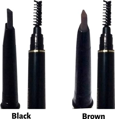 Hilary Rhoda Double Eyebrow pencil Black and Brown