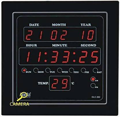 ELEKTRO WELT AJANTA ULTRA HD 4K VIDEO QUALITY DIGITAL WATCH INBUILT 32GB Security Camera