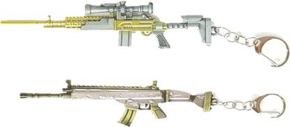 Prosper Pubg Best of Combo of Sniper and Beryl M762 gun Key Chain