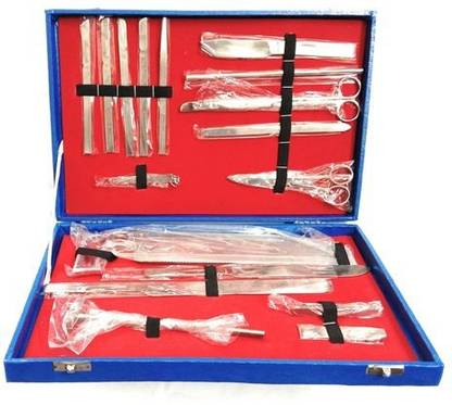 RSSW Surgical Veterinary Post Mortem Kit Small 1Kit /Set Box Size (18x12x4 Inch) Medical Equipment Combo