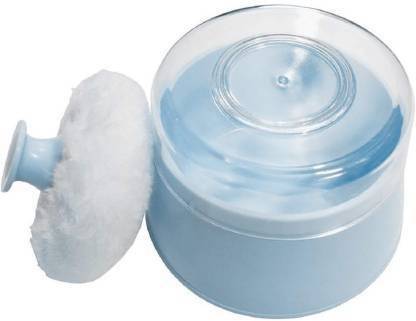 SIYAA Baby Soft Powder Puff Box, Baby Powder Puff With Case For New Born Babies, Polyester Fibre Powder Puff & Case For Babies
