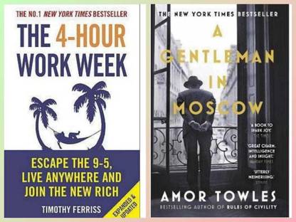 Combo Of 2 (The 4 Hour Work Week + A Gentleman In Moscow)