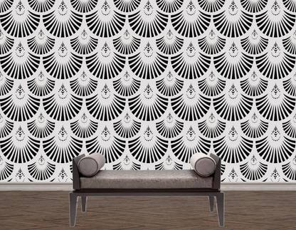 Wall decoration 40084 Abstract pattern Stencil