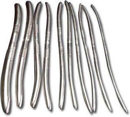Agarwals Hegar Dilators Set Of 10 S/S Non Magnetic Vaginal Dilator