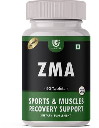 UPGEVIT ZMA Supplement ZInc ,Magnesium & Vitamin B6 For Sports and Muscle Recovery Support