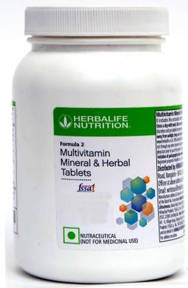 HERBALIFE Formula 2 Multivitamin, Mineral & Herbal Tablets