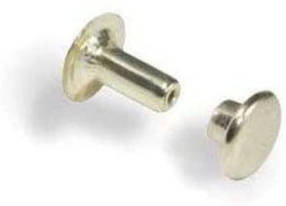 Utoolmart 20 Sets Double Cap Rivets Round Head Rivet Fasteners For Leather Craft Decorations 10Mm