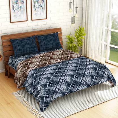 SPACES Cotton Double King Sized Bedding Set