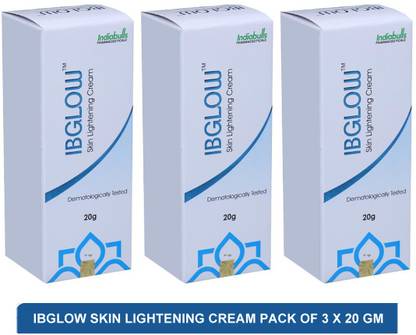 IBGLOW skin lightening cream | safe skin lightening cream(pack of 3)20g