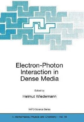 Electron-Photon Interaction in Dense Media