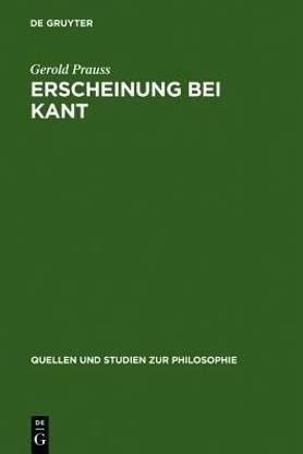 Erscheinung Bei Kant