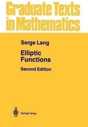Elliptic Functions