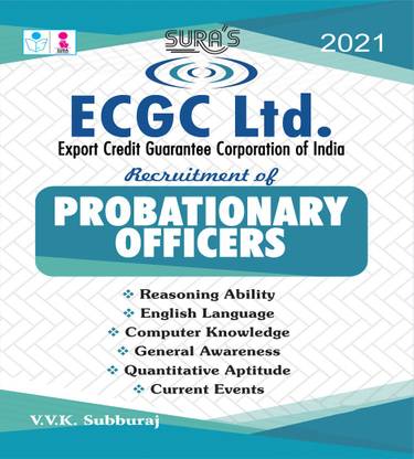 ECGC Ltd. (Export Credit Guarantee Corporation of India) Probationary Officers (PO) Exam Books