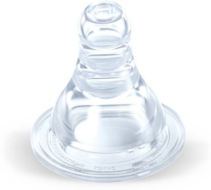 Pigeon PERISTALTIC NIPPLE S -3 PCS Slow Flow Nipple