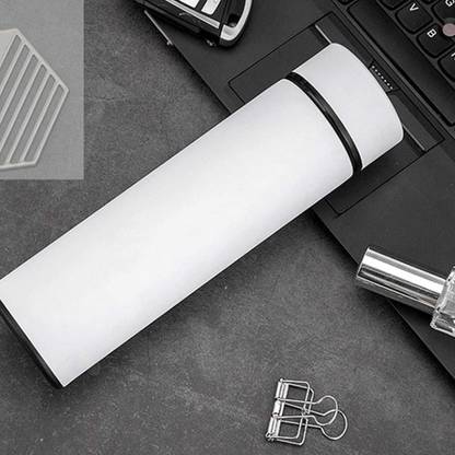 SWISS WONDER IXI - AS - 918 - Water Bottle with LED Temperature Display 500 ml Steel Bottle