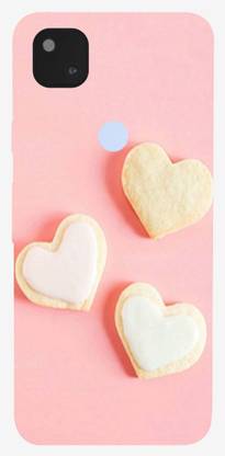 Everything. Back Cover for Google Pixel 4a ( Heart Print )