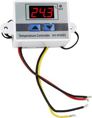 Excel Choice XH-W3001 LCD Digital Microcomputer Temperature Controller Thermostat Control Switch Probe With NTC Sensor 1500W Temperature Sensor and Controller Electronic Hobby Kit