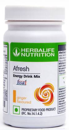 HERBALIFE Afresh Energy Drink Mix Ginger 50 g Energy Drink