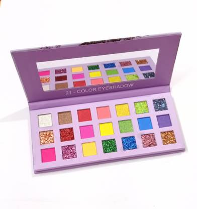 s.f.r color Lavender 21 Color Eyeshadow Palette 21 g