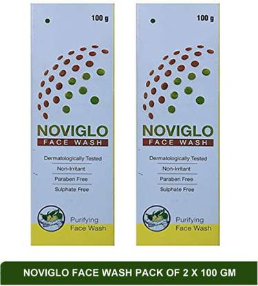 Noviglo face wash - skin whitening face wash(pack of 2)100g Face Wash
