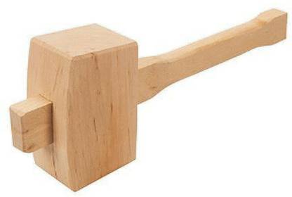 Scorpion Wooden Mallet Hammer 4 1/4'' Inch Wood Polished Hardwood Shaft Head DIY Wooden Mallet Hammer 4 1/4 Inch Wood Polished Hardwood Shaft Head DIY Mallet