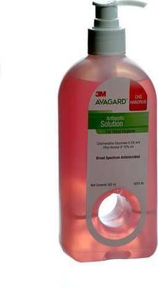 3M Avagard Handrub 500ml Pink Hand Rub Bottle