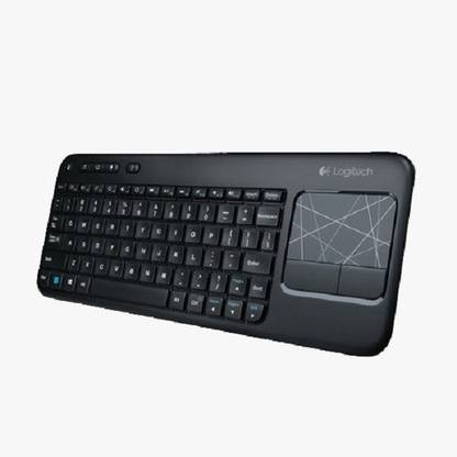 Logitech TrackPad-1 Wireless Standard Multi-device Keyboard Compatible with Desktop, Laptop, Mac