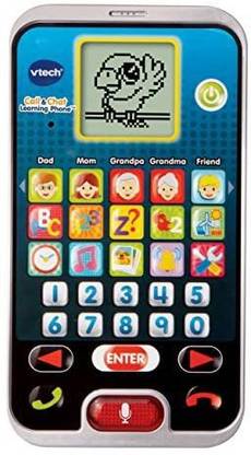 VTECH Call And Chat Learning Phone, Black