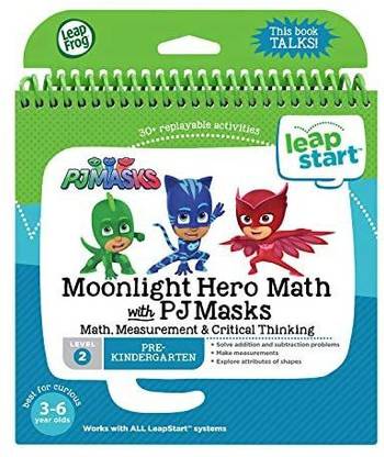 LeapFrog Start Book, Moonlight Hero Math With Pj Masks