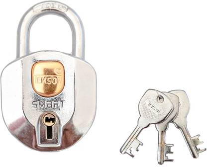 TEKSON Smart 52mm Lock With Double Locking System Padlock